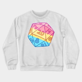 Pride Dice - Pansexual Crewneck Sweatshirt